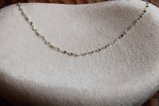 Silver Starburst Choker